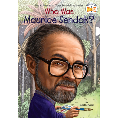 Who Was 系列 谁是莫里斯·森达克 Who Was Maurice Sendak 儿童人物传记文学 企鹅兰登出品 平装 英文原版 7-12岁
