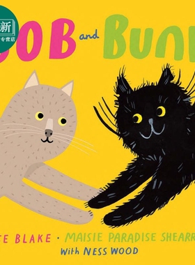 Bob and Bunk 鲍勃和布克 英文原版 进口图书 儿童绘本 动物故事图画书 又日新