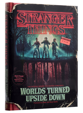 预售 怪奇物语设定集官方幕后指南书 英文原版 Stranger Things Worlds Turned Upside Down 怪奇物语周边 可搭怪奇物语立体书 又?