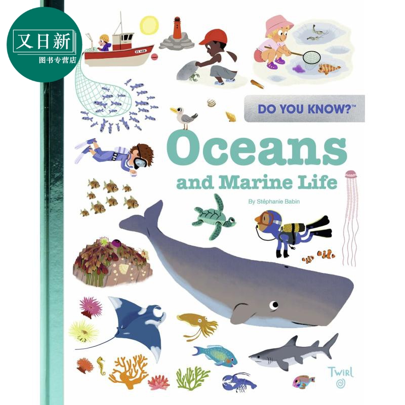 Do You Know Oceans and Marine Life 你知道吗 海洋的生物 英文原版进口图书 儿童绘本 知识科普图画书 又日新 书籍/杂志/报纸 儿童读物原版书 原图主图