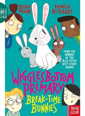 预售 威格尔斯伯勒小学6 课间小兔子 Wigglesbottom Primary Break-Time Bunnies 英文原版 儿童短篇校园故事 小初文学 又日新