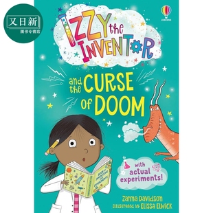儿童绘本故事书 又日新 the Cures and Izzy Inventor 进口儿童读物6岁以上 伊兹和厄运 Doom英文原版 诅咒