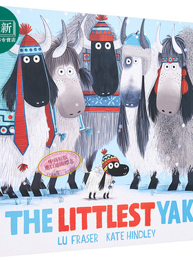 预售 Kate Hindley 小牦牛 The Littlest Yak 适合依偎的书 英文原版 进口图书 儿童绘本 动物故事图画书 3岁以上