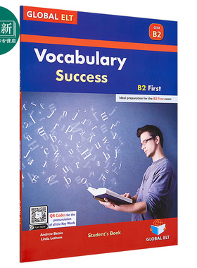 Vocabulary Success B2 First Self-study Edition  词汇成功B2第一自学套装 含答案 7-12岁