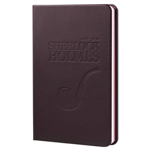福尔摩斯定制主题感温变色笔记本英文原版 Sherlock Holmes阿瑟柯南道尔Conan Doyle 礼品周边名句摘录原创锁线精装文创日记?