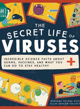 病毒的秘密The Secret Life of Viruses:Incredible Science Facts about Germs, Vaccines, and What You Can Do 又日新