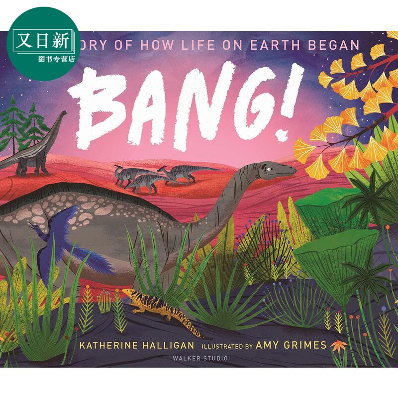 BANG! The Story of How Life on Earth Began地球生命起源的那声巨响 英文原版进口童书 科普绘本科学百科知识 又日新