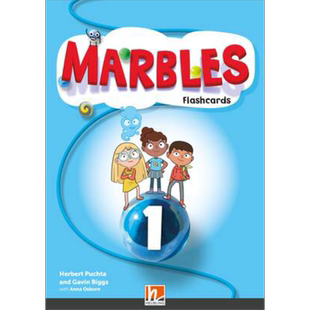 黑布林少儿英语课程 1级别 闪卡 Marbles 1 - F cards 英文原版 进口图书 英语学习教辅参考工具书 学习卡片 又日新