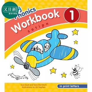 Edition 又日新 Letters American Print Workbook 快乐自然拼读练习册1 Jolly English Phonics