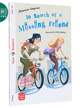 IN SEARCH OF A MISSING FRIEND寻找失踪的朋友 配音频练习和练习答案PreA1级别剑桥YLE考试适用 含音频 英文原版 又日新