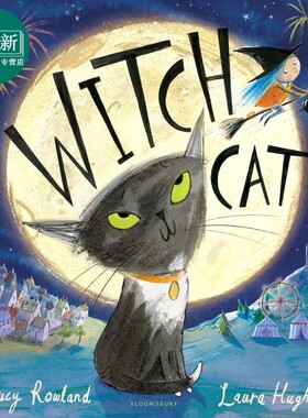 坏坏的小黑猫 Witch Cat 英文原版 儿童绘本 动物故事图画书 一个关于寻找归属的迷人的愉快押韵故事 进口童书 又日新