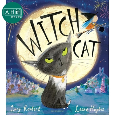 坏坏的小黑猫 Witch Cat 英文原版 儿童绘本 动物故事图画书 一个关于寻找归属的迷人的愉快押韵故事 进口童书 又日新