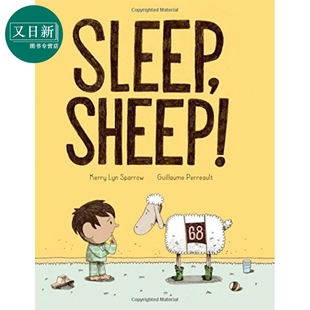3岁到7岁 Perreaul 睡吧 Guillaume 儿童图画书 精装 进口原版 英文原版 小绵羊 Sheep Sleep