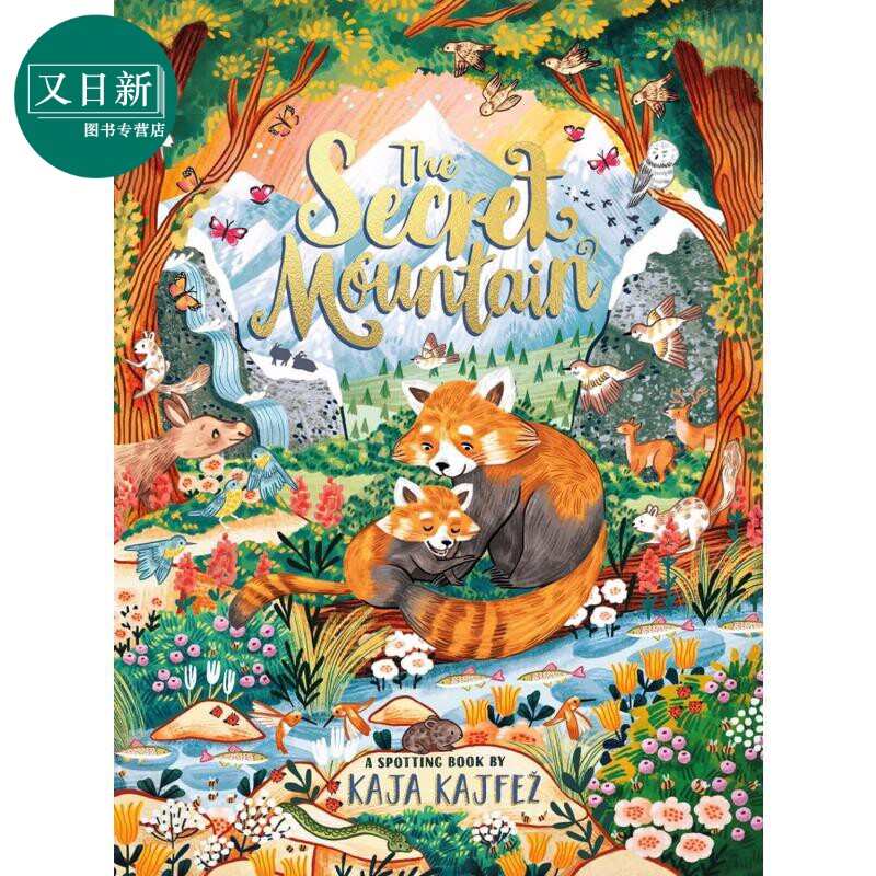 秘密的大山 Kaja Kajfez Secret Mountain 英文原版 儿童绘本 图画故事书 精装精品绘本 进口儿童读物4-7岁 又日新