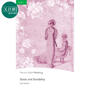 and Sensibility培生英语分级读物3级 初中 Pearson 蓝思值630L中心词1200 readers理智与情感Sense 高中 又日新 English