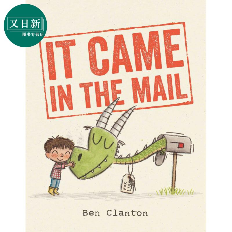ben clanton it came in the mail来自邮箱的它 英文原版 进口图书