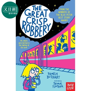 Great 伊兹和朋友们14 Friends 预售 Crisp 儿童小初文学进口故事图书 Izzy 英文原版 薯片大盗奇案 又日新 and Robbery The