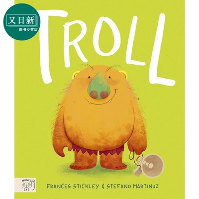 巨兽的故事英文原版绘本