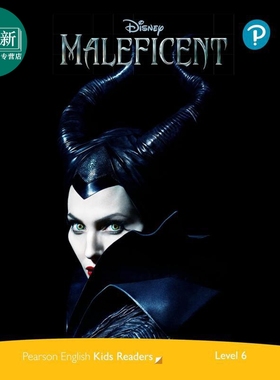 英文原版 级别6 迪士尼儿童读物 沉睡魔咒 含音频Level 6 Disney Kids Readers Maleficent Pack Pearson English 又日新