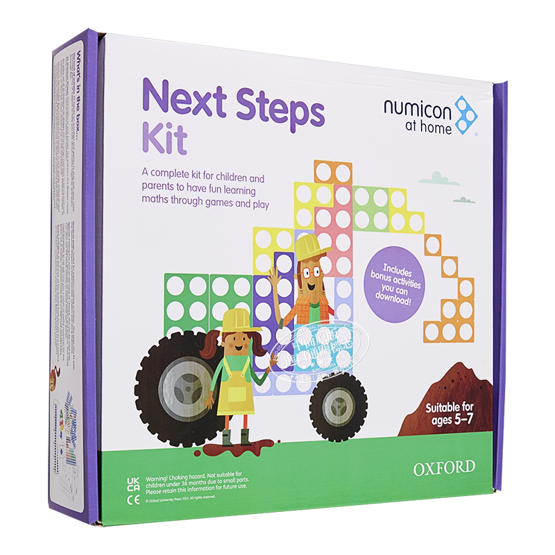 【全新幼小版】Numicon at Home Next Steps Kit牛津数理教具学习套装进阶版 儿童家庭亲子教育 寓学于玩 英文原版 5-7岁