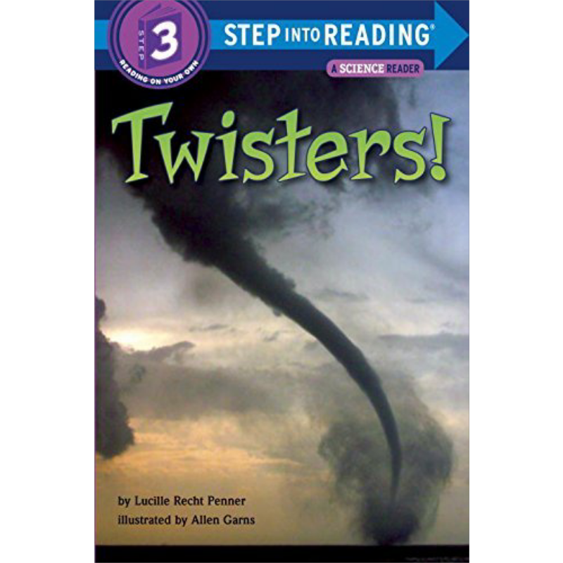 预售 Step into Reading Step 3 Twisters! 兰登阅读进阶3：龙卷风！百科 英文原版 儿童绘本 分级阅读 Lucille Rechet Pen 又日新