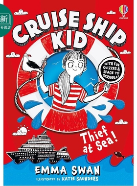 预售 邮轮少年 海上小偷 Cruise Ship Kid Thief At Sea 英文原版小初文学 儿童文学小说 趣味侦探冒险故事 进口童书 又日新