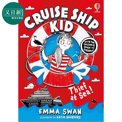 邮轮少年：海上小偷！英文小说