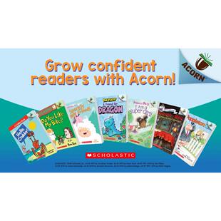 进口英语故事书又日新 学乐橡树种子Acorn系列读本 Dragon 恐龙传奇 英文原版 for 英语桥梁漫画阅读入门 Friend