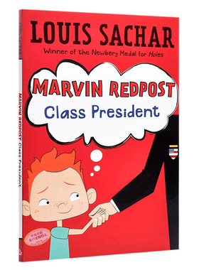 麻烦精马文：5 Marvin Redpost 5：Class President 章节书 儿童文学 海盗 悬疑探险  幽默搞笑 8~12岁 英文原版