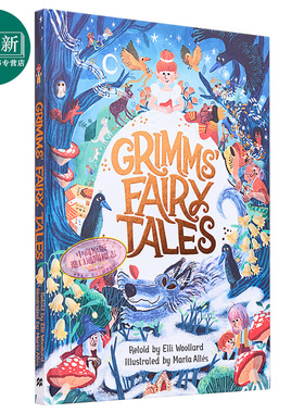 Marta Altes Grimms' Fairy Tales 格林童话 精品绘本 精装 英文原版儿童绘本 童话故事主题 6到9岁 又日新