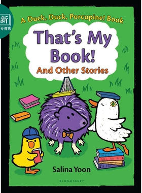 农场三小只 那是我的书 Salina Yoon Thats My Book And Other Stories 英文原版 进口儿童绘本 动物故事图画书 又日新