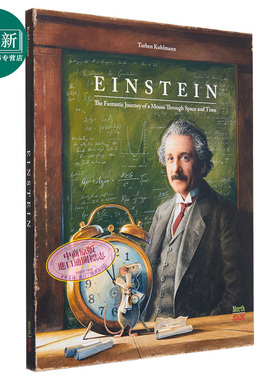 Torben Kuhlmann 爱因斯坦 老鼠的时空之旅 Einstein Journey of a Mouse Through Space and Time 英文 小初文学 又日新