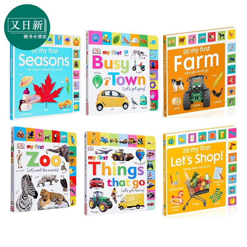 启蒙系列DK6册低幼英语