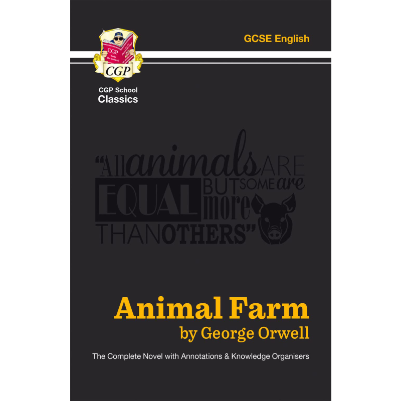 英国CGP Animal Farm - The Complete Novel with Annotations and Knowledge Organisers 又日新