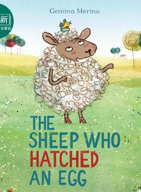 孵蛋的羊 The Sheep Who Hatched an Egg 英文原版 儿童绘本 有趣的动物故事图画书 进口儿童读物 获奖名家作品 又日新