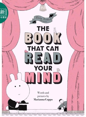一本能读懂你的书 Marianna Coppo The Book That Can Read Your Mind 英文原版 儿童游戏书 精装精品绘本 5-8岁 又日新