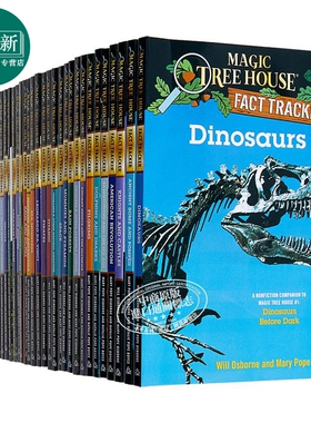 Magic Tree House Fact Tracker 神奇树屋小百科系列38册套装 英文原版 魔法树屋儿童章节书 中小学生阅读 又日新