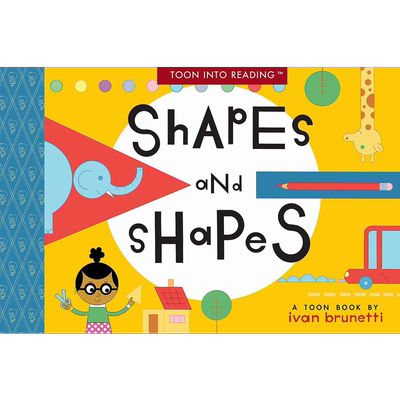关于形状的问题 Ivan Brunetti Shapes And Shapes 英文原版 儿童科普绘本 百科知识图画书 进口儿童读物4-6岁 又日新