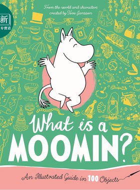预售 姆明的100个图解指南 What is a Moomin An Illustrated Guide in 100 Objects 英文原版儿童卡通动画 进口精装书 又日新