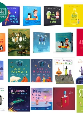 Oliver Jeffers 奥利弗.杰弗斯 绘本系列 英文原版 儿童绘本故事图画书 进口童书 What We’ll Build Begin Again 又日新