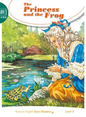 Pearson English kids reade培生小学英语分级绘本3级 公主与青蛙The Princess and the Frog蓝思值480L中心词600 又日新
