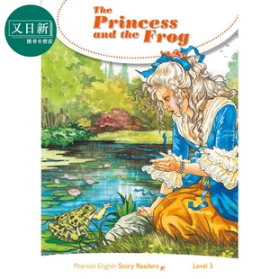 Pearson English kids reade培生小学英语分级绘本3级 公主与青蛙The Princess and the Frog蓝思值480L中心词600 又日新