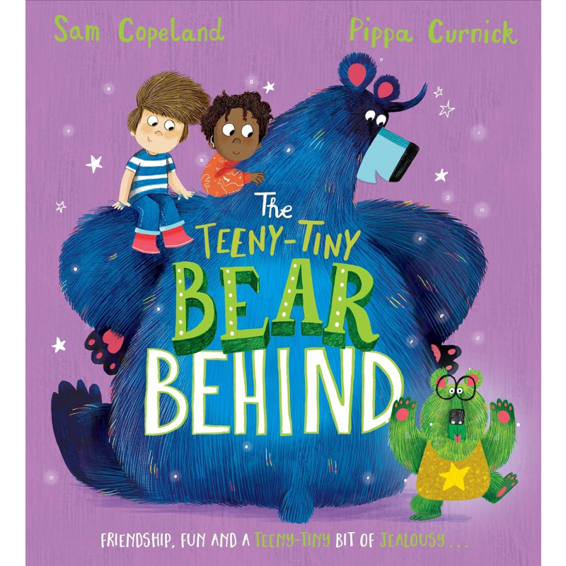 背后的熊 Pippa Curnick The Bear Behind The Teeny-Tiny Bear Behind英文原版 儿童绘本 图画故事书 精品绘本 又日新