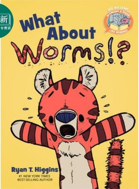 Elephant & Piggie小猪小象爱阅读系列 虫子呢！？What About Worms!? 英文原版 儿童绘本