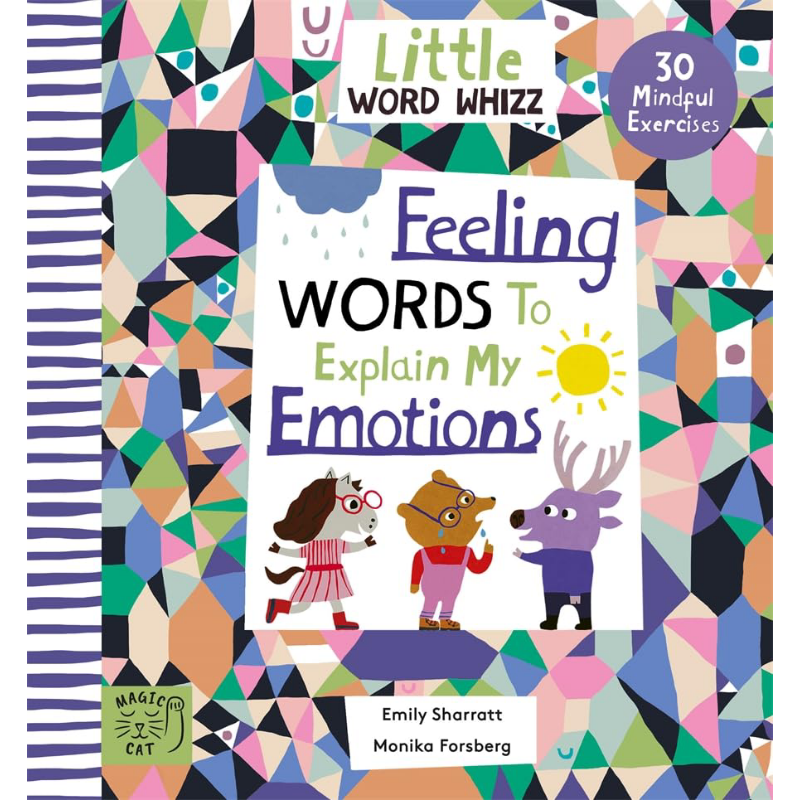 情绪的感觉词 Little Word Whizz Feeling Words to Explain my Emotions 英文原版进口 小初文学 儿童绘本图画书 又日新