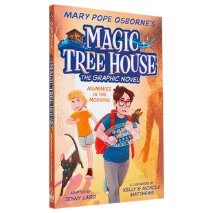 Magic Tree House 3 神奇树屋漫画版3 英文原版进口图书 桥梁漫画儿童图画图像小说 儿童文学 魔法树屋 小初文学 又日新