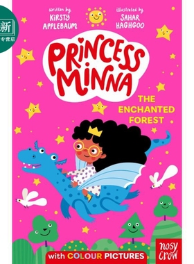米娜公主 魔法森林Princess Minna The Enchanted Forest英文原版 儿童漫画故事书 全彩插图章节书 进口绘本故事 又日新