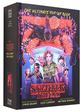 预售怪奇物语 立体书 英文原版 Stranger Things The Ultimate Pop Up Book Simon Arizpe Kyle Lambert 影视 休闲 又日新