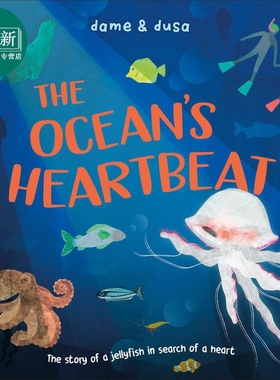 DK绘本 海洋的心跳 The Oceans Heartbeat 英文原版 儿童绘本故事 一个奇思妙想妙趣横生的故事 进口童书 3岁以上 又日新