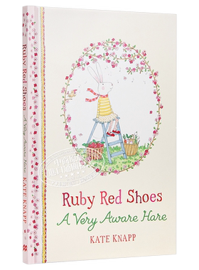 Kate Knapp Ruby Red Shoes goes to Paris 穿红鞋的小路比进巴黎 精品绘本 儿童故事绘本 精装 英文原版 6-9岁